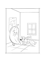 Load image into Gallery viewer, Fox and Goose Printable Coloring Book!
